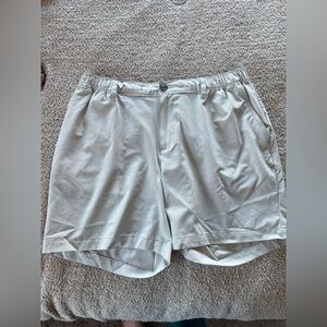 Chubbies Light Khaki Flat Front Shorts